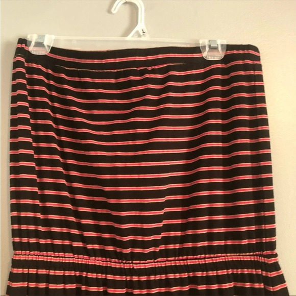 Madewell Striped Weekend Strapless Maxi Dress NWT - Picture 4 of 6